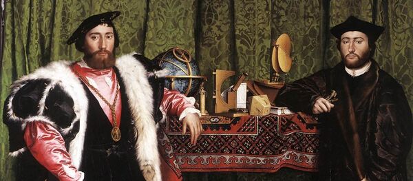 古畫暗藏骷髏頭 網友驚呆了 - 俄羅斯衛星通訊社