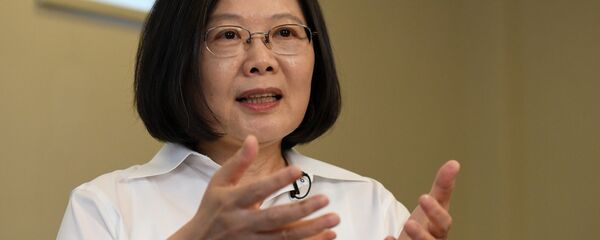 蔡英文谋求2020年连任台湾行政长官 - 俄罗斯卫星通讯社