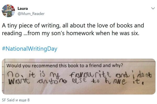 英國女子曬6歲兒子搞笑作業 英國女子曬6歲兒子搞笑作業 - 俄羅斯衛星通訊社