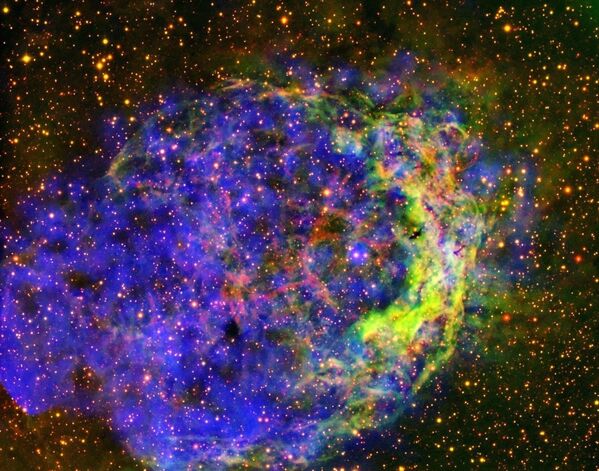 在船底座NGC 3199星雲中的氣體 - 俄羅斯衛星通訊社