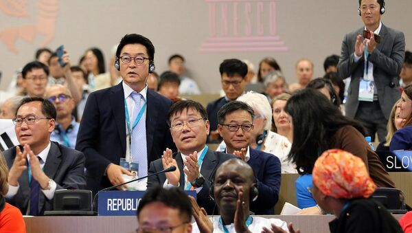 韩国代表团出席联合国教科文组织世界遗产委员会第四十二届会议 - 俄罗斯卫星通讯社