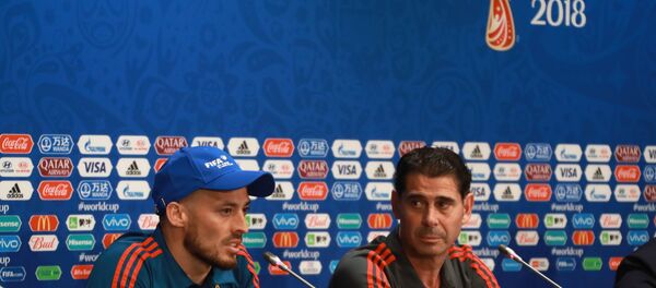 西班牙中场队员大卫•席尔瓦 - 俄罗斯卫星通讯社