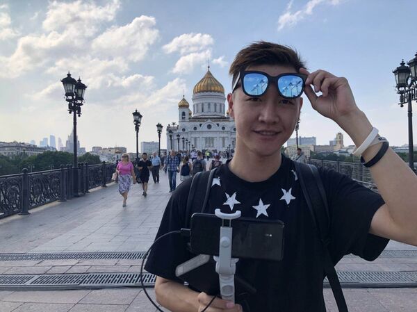 斗鱼主播Seven前不久也来到俄罗斯 - 俄罗斯卫星通讯社