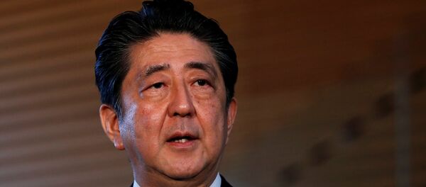 Japan's Prime Minister Shinzo Abe - 俄罗斯卫星通讯社