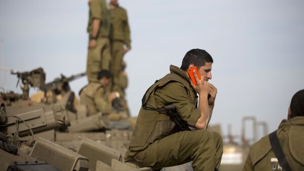 以色列士兵 - 俄罗斯卫星通讯社