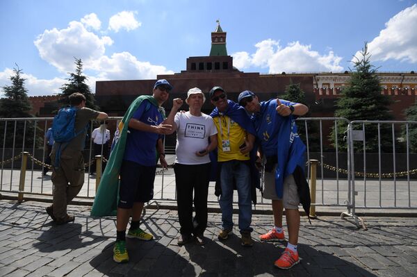 列宁墓，红场 - 俄罗斯卫星通讯社