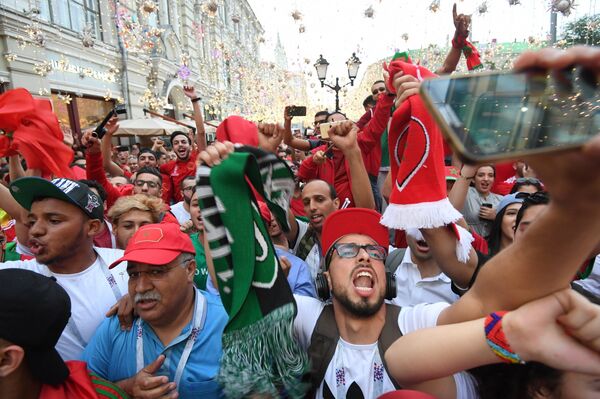 世界杯，2018。莫斯科 - 俄罗斯卫星通讯社