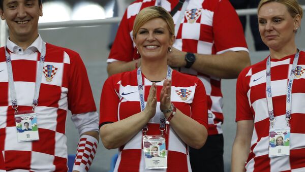 克羅地亞總統將在索契世界杯比賽期間會見俄總理 - 俄羅斯衛星通訊社