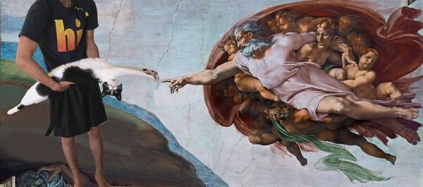 《創造亞當》 - 俄羅斯衛星通訊社