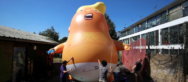 美國積極分子籌集超1.4萬美元將“特朗普寶寶”氣球帶到美國 美國積極分子籌集超1.4萬美元將“特朗普寶寶”氣球帶到美國 - 俄羅斯衛星通訊社