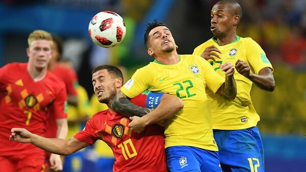 巴西國腳菲爾米諾：從世界杯四分之一決賽中出局對我們是巨大打擊 - 俄羅斯衛星通訊社