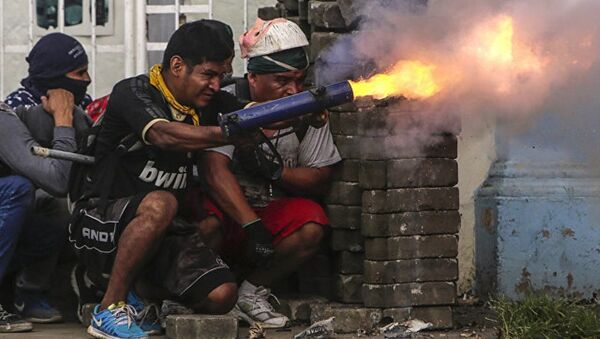 尼加拉瓜抗议游行死亡人数上升至323人 - 俄罗斯卫星通讯社