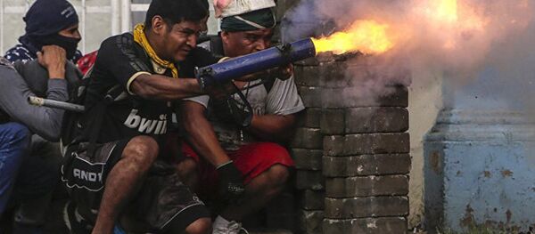 尼加拉瓜抗議遊行死亡人數上升至323人 - 俄羅斯衛星通訊社