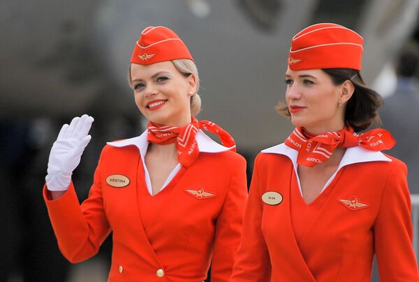 离开陆地的女孩：全球美女空姐 - 俄罗斯卫星通讯社