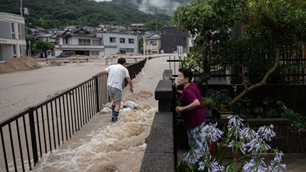 日本洪水造成134人死亡 88人下落不明 - 俄罗斯卫星通讯社
