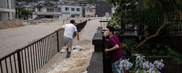 日本洪水造成134人死亡 88人下落不明 - 俄罗斯卫星通讯社