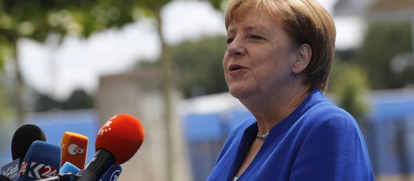 默克尔称乐见普京和特朗普的每一次会晤 - 俄罗斯卫星通讯社