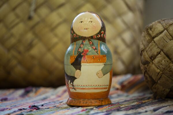伊茲馬伊洛沃克里姆林宮俄羅斯玩具博物館裡的套娃。 - 俄羅斯衛星通訊社