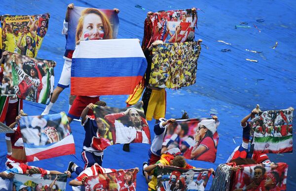 2018俄罗斯世界杯闭幕式 - 俄罗斯卫星通讯社