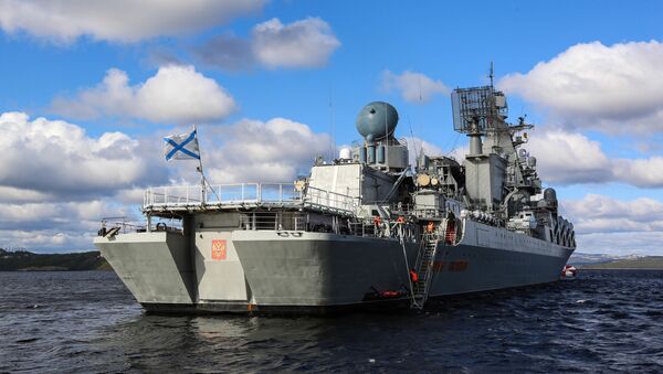 “烏斯季諾夫元帥”號導彈巡洋艦 - 俄羅斯衛星通訊社
