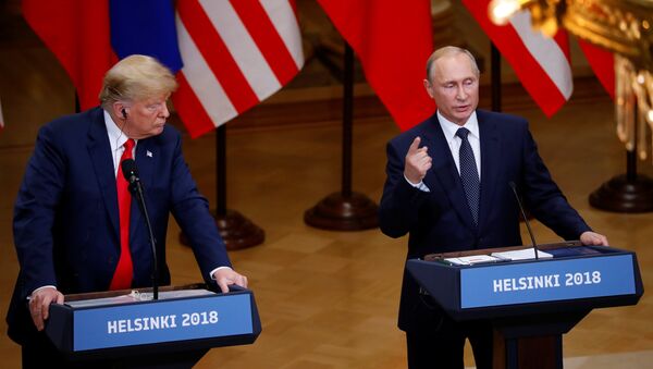 媒体：普京在赫尔辛基提议特朗普商定军备控制问题 - 俄罗斯卫星通讯社