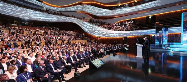 普京：很高兴世界杯来宾享受在俄时光 - 俄罗斯卫星通讯社