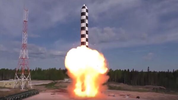 “萨尔马特”洲际弹道导弹发射 - 俄罗斯卫星通讯社
