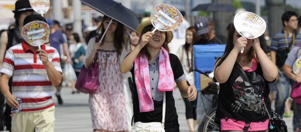 Жара в Японии - 俄罗斯卫星通讯社