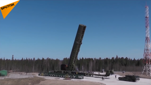 俄国防部公布“萨尔马特”导弹试验视频  - 俄罗斯卫星通讯社