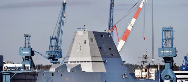 “迈克尔·蒙苏尔”号隐身驱逐舰 “迈克尔·蒙苏尔”号隐身驱逐舰 - 俄罗斯卫星通讯社