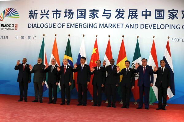 金砖国家领导人第十次会晤 - 俄罗斯卫星通讯社