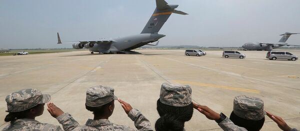 特朗普感谢金正恩转交美军遗骸 特朗普感谢金正恩转交美军遗骸 - 俄罗斯卫星通讯社