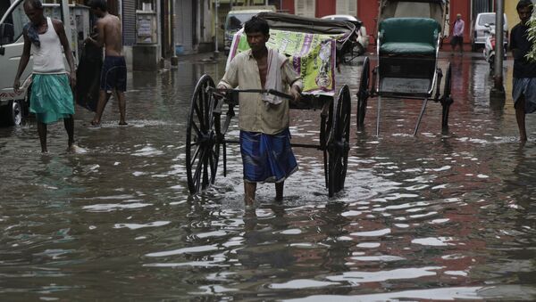 印度东北部季风降雨致近5万人被困 - 俄罗斯卫星通讯社