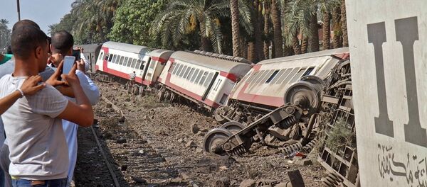 埃及衛生部：埃南部發生火車脫軌事故致6人受傷 - 俄羅斯衛星通訊社