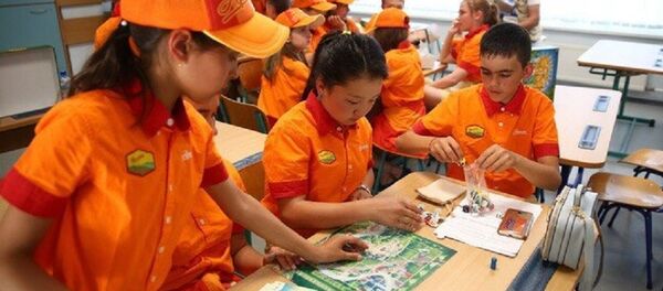 新阿尔泰克之旅让来自世界各地的儿童感受异域文化 新阿尔泰克之旅让来自世界各地的儿童感受异域文化 - 俄罗斯卫星通讯社