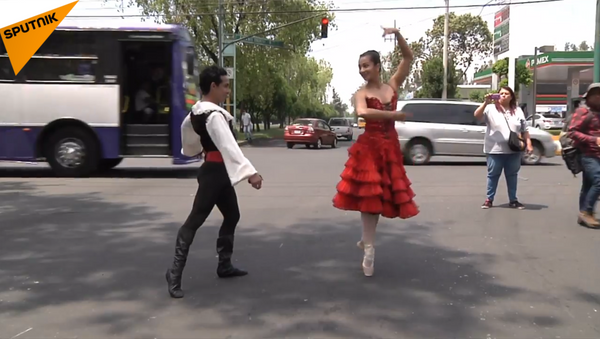 人行道上的芭蕾 - 俄罗斯卫星通讯社