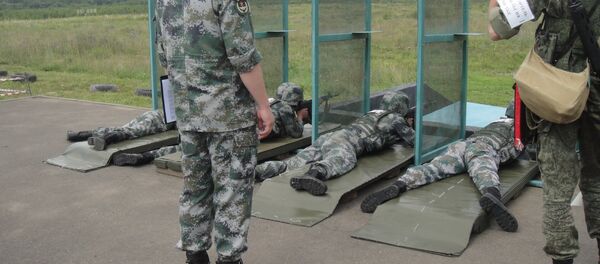 Команда НОАК - на огневой позиции - 俄罗斯卫星通讯社