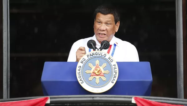 Philippine President Rodrigo Duterte - 俄罗斯卫星通讯社