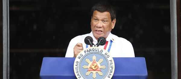 Philippine President Rodrigo Duterte - 俄羅斯衛星通訊社