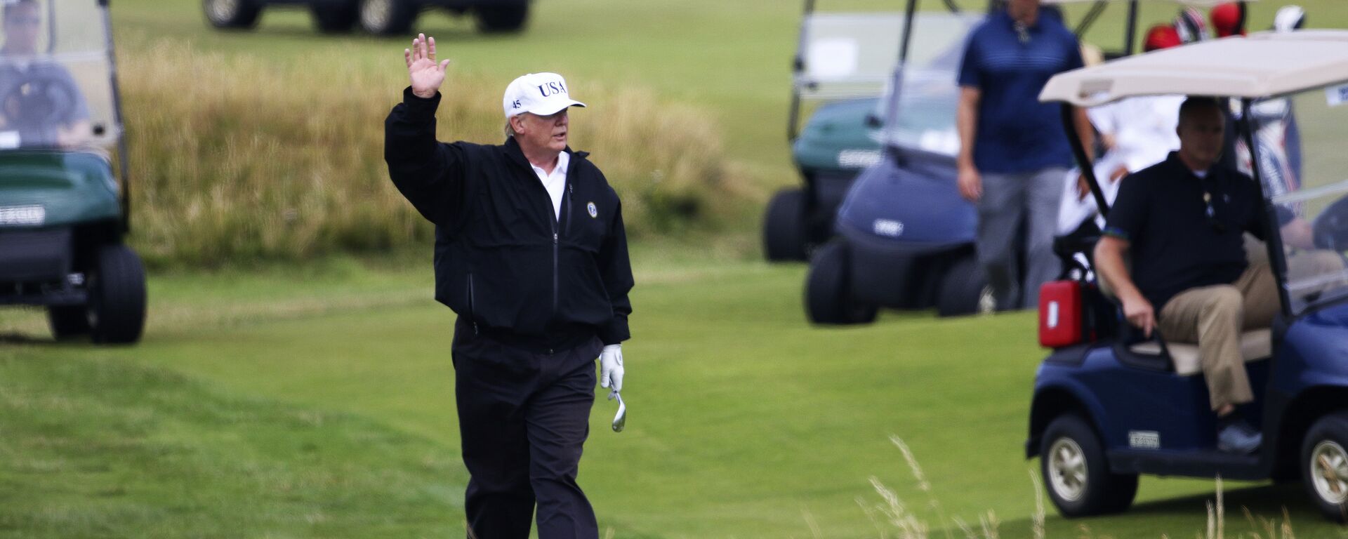 特朗普打高尔夫天数超奥巴马，但工作天数高于拜登 - 俄罗斯卫星通讯社, 1920, 26.12.2025