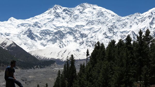 Вид на вершину Гималаев Нангапарбат, Пакистан - 俄罗斯卫星通讯社
