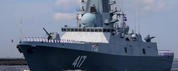 俄“戈尔什科夫海军元帅”号护卫舰准备首次远航 - 俄罗斯卫星通讯社
