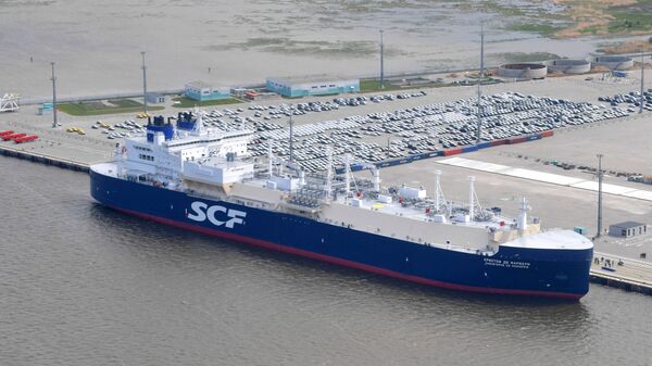 克里斯多福·德·馬熱里號油破冰天然氣運輸船 - 俄羅斯衛星通訊社