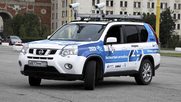 俄总理批准进行无人驾驶汽车测试 - 俄罗斯卫星通讯社
