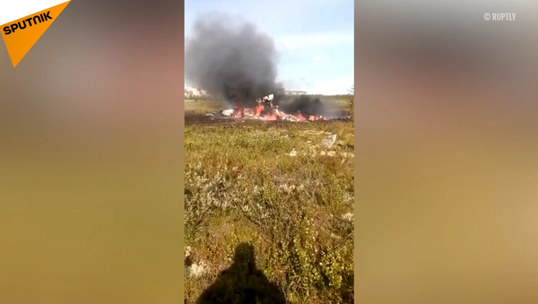 米-8直升机在克拉斯诺亚尔斯克边疆区坠毁 - 俄罗斯卫星通讯社