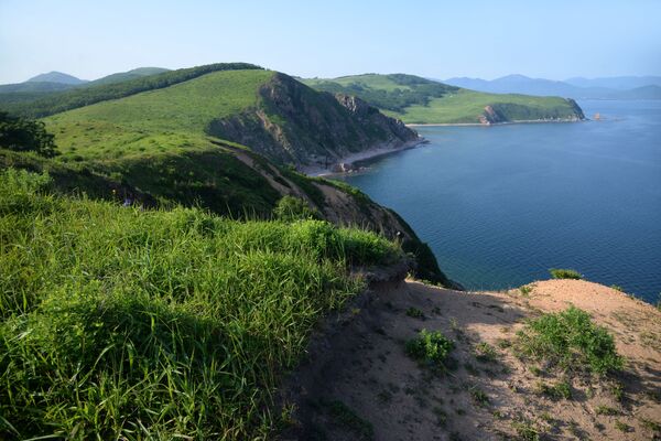 俄滨海边疆区普提雅廷岛 - 俄罗斯卫星通讯社