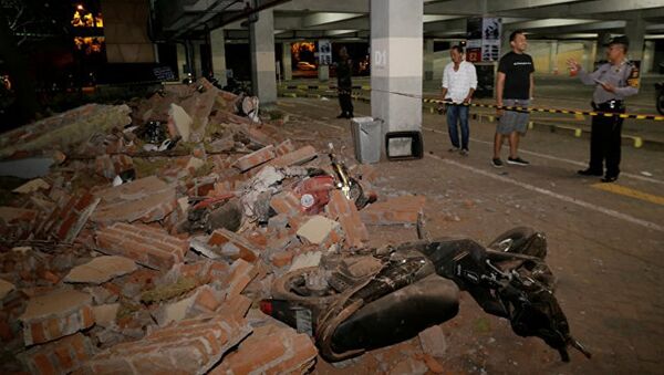 印尼地震死亡人數已升至387人 - 俄羅斯衛星通訊社