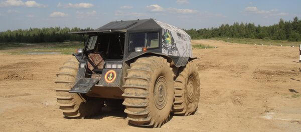 俄產“捨爾普”越野車：對這款汽車來說，不存在難以通行的道路 - 俄羅斯衛星通訊社