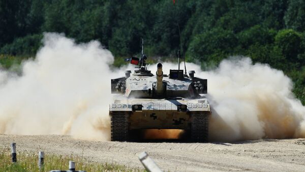 坦克接力賽在阿拉比諾拉開帷幕 - 俄羅斯衛星通訊社