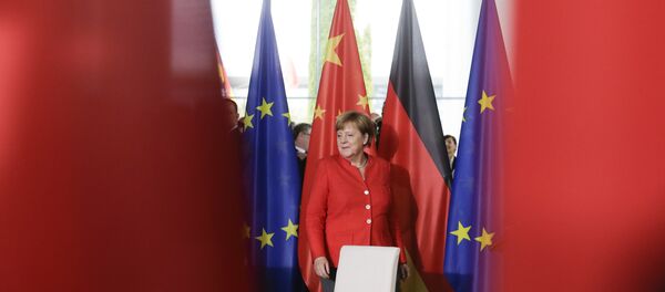 Германия Меркель Китай  - 俄罗斯卫星通讯社